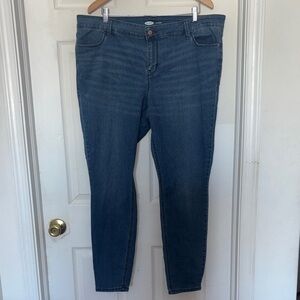 Old Navy Super Skinny Jeans Blue Size 22